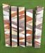 Eclectic Segmented Pen Turning Blanks, Assorted Exotic Hardwoods, Set of 5,  7/8 x 7/8 x over 6 ~ $29.99  #326